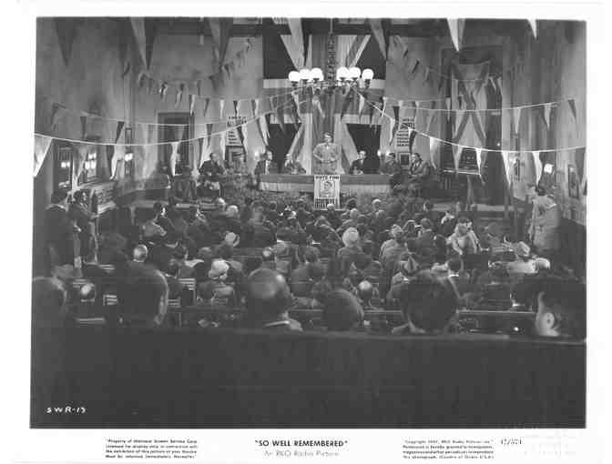 SO WELL REMEMBERED, 1947, movie stills, John Mills, Martha Scott