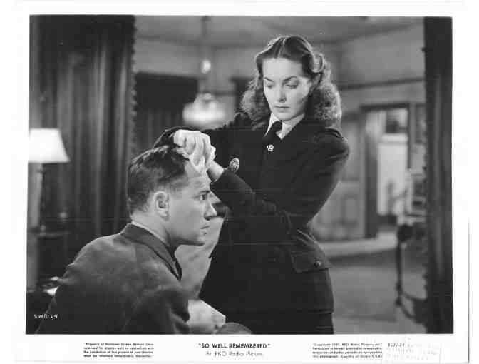 SO WELL REMEMBERED, 1947, movie stills, John Mills, Martha Scott