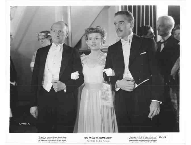 SO WELL REMEMBERED, 1947, movie stills, John Mills, Martha Scott