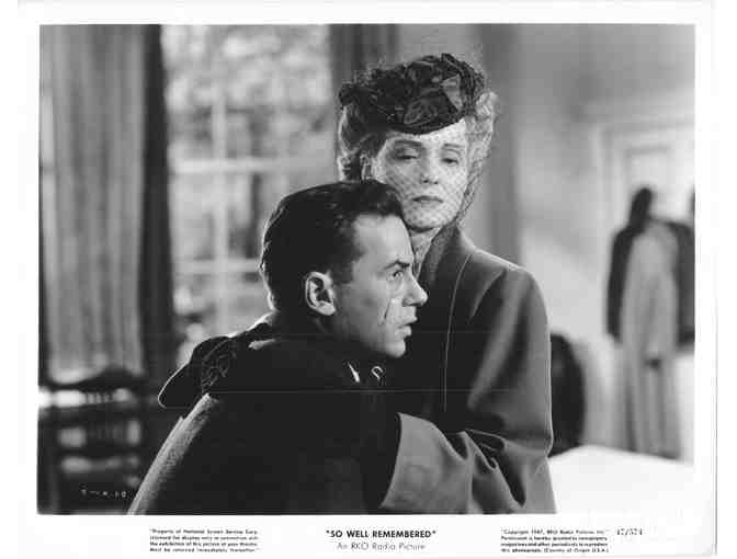 SO WELL REMEMBERED, 1947, movie stills, John Mills, Martha Scott