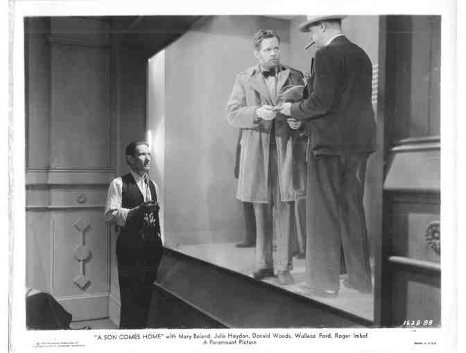 SON COMES HOME, 1936, movie stills, Mary Boland, Donald Woods