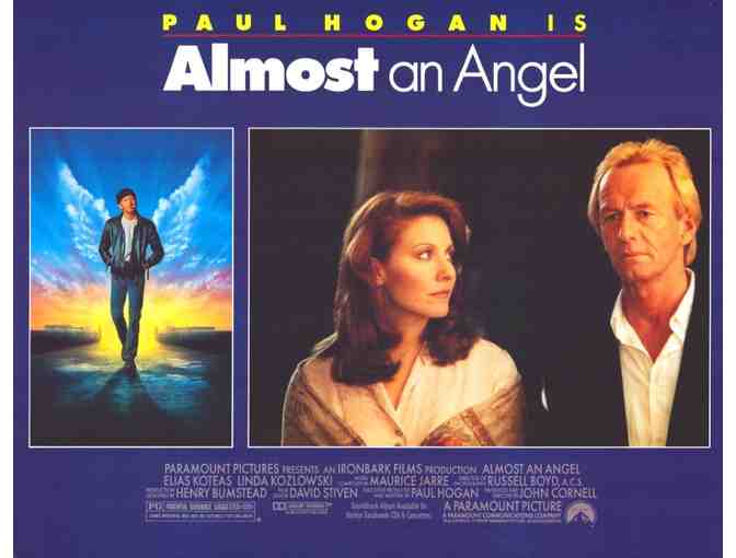 ALMOST AN ANGEL, 1990, lobby cards, Paul Hogan, Elias Koteas