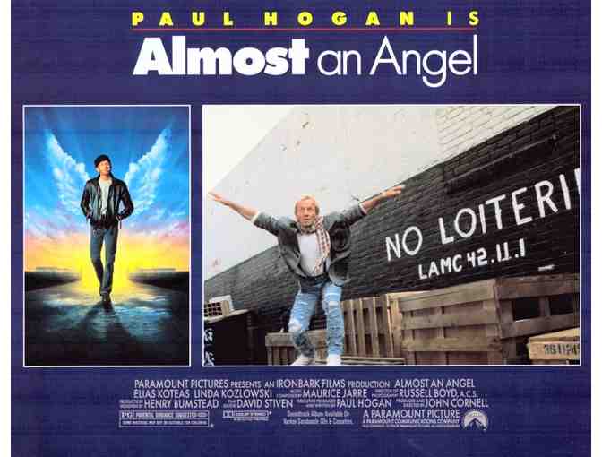 ALMOST AN ANGEL, 1990, lobby cards, Paul Hogan, Elias Koteas