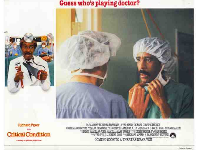 CRITICAL CONDITION, 1987, lobby cards, Richard Pryor
