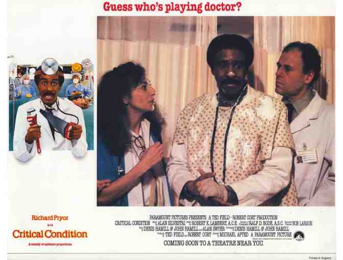 CRITICAL CONDITION, 1987, lobby cards, Richard Pryor