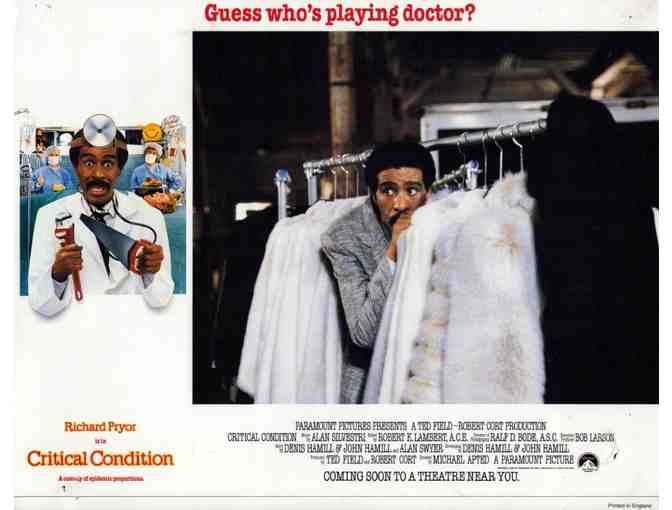 CRITICAL CONDITION, 1987, lobby cards, Richard Pryor