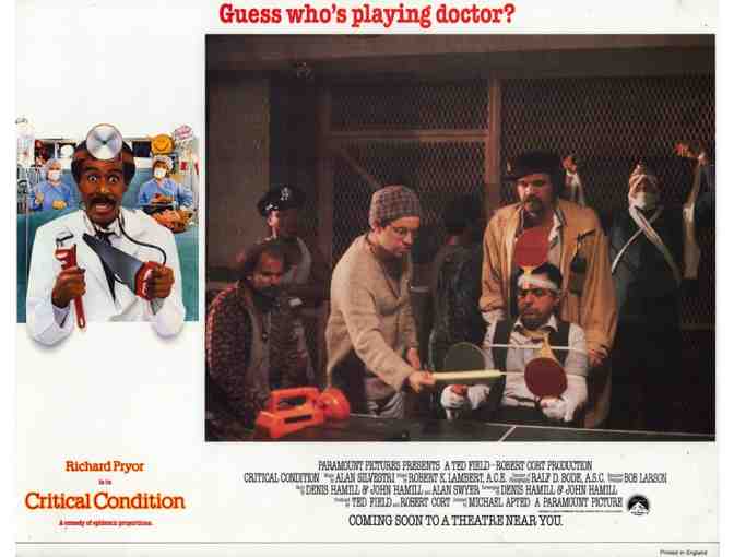 CRITICAL CONDITION, 1987, lobby cards, Richard Pryor