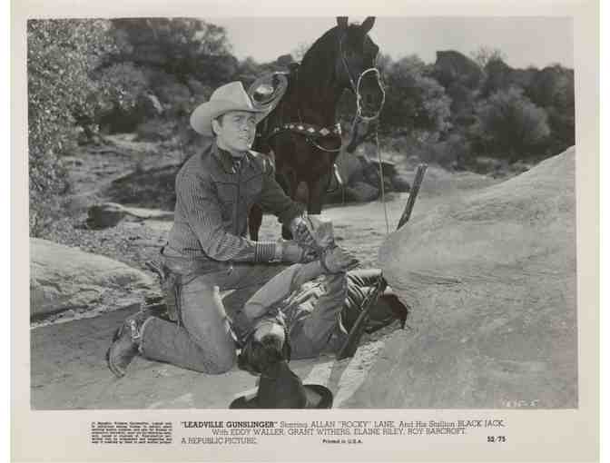 LEADVILLE GUNSLINGER, 1952, movie stills, Allan Rocky Lane, Eddy Waller.