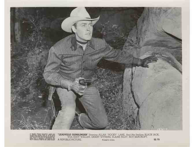 LEADVILLE GUNSLINGER, 1952, movie stills, Allan Rocky Lane, Eddy Waller.