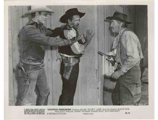 LEADVILLE GUNSLINGER, 1952, movie stills, Allan Rocky Lane, Eddy Waller.