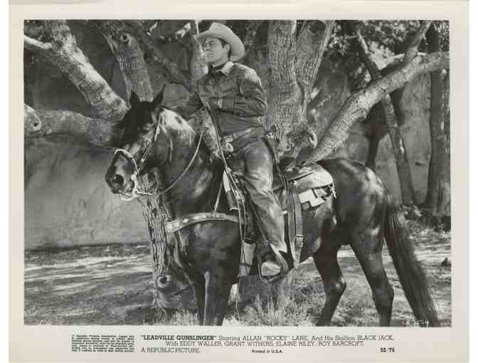 LEADVILLE GUNSLINGER, 1952, movie stills, Allan Rocky Lane, Eddy Waller.