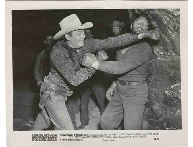 LEADVILLE GUNSLINGER, 1952, movie stills, Allan Rocky Lane, Eddy Waller.