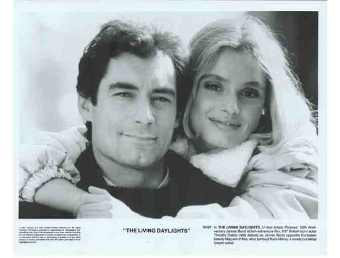LIVING DAYLIGHTS, 1987, movie stills, Timothy Dalton, Maryam dAbo