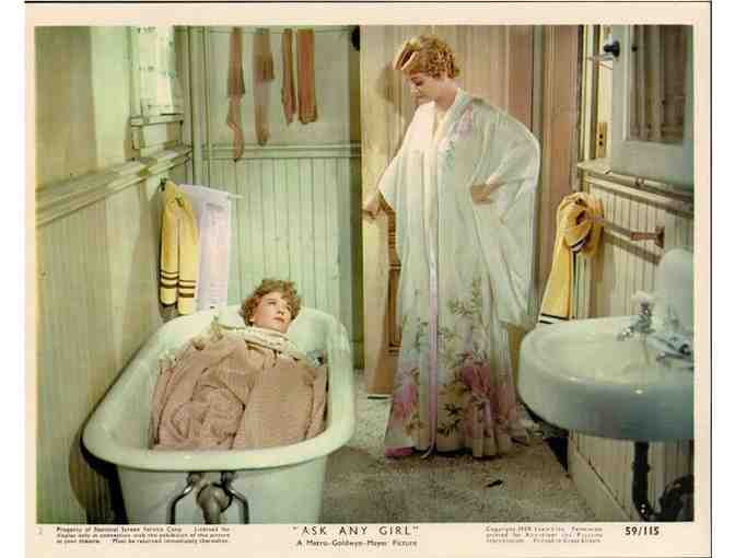 ASK ANY GIRL, 1959, mini lobby cards, David Niven, Shirley MacLaine