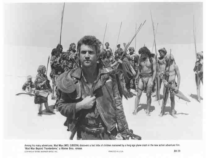 MAD MAX BEYOND THUNDERDOME, 1985, movie stills, DEALERS LOT, Mel Gibson