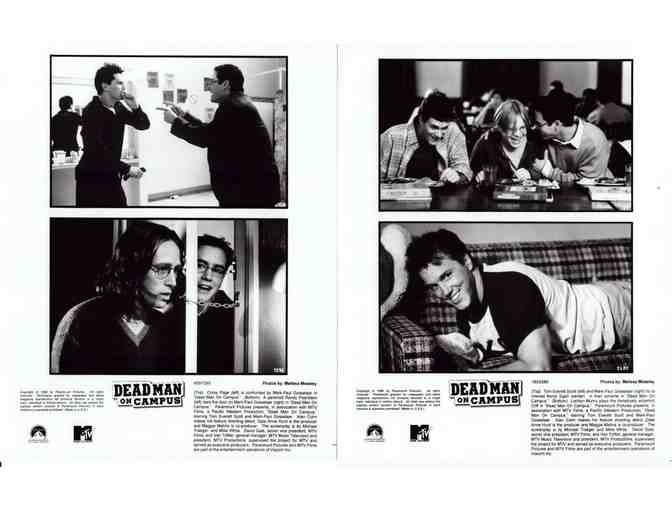 DEAD MAN ON CAMPUS, 1998, presskit, Tom Everett Scott