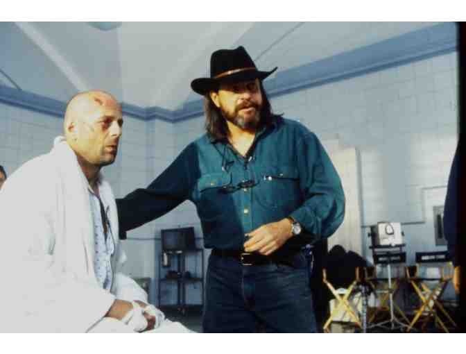 12 MONKEYS, 1995, color slides, Bruce Willis, Brad Pitt