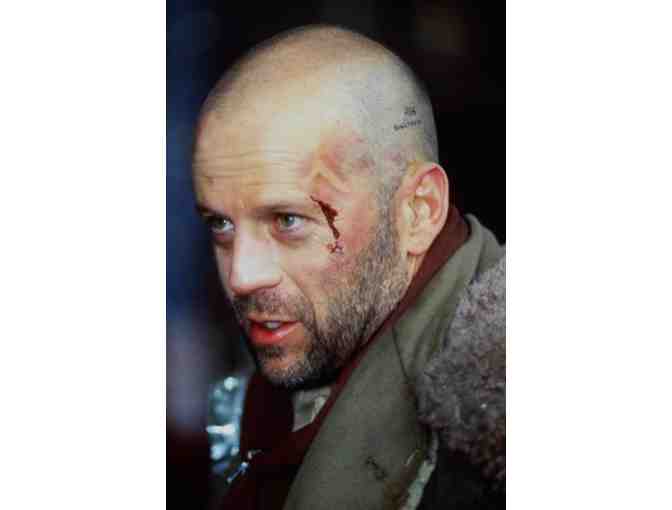 12 MONKEYS, 1995, color slides, Bruce Willis, Brad Pitt