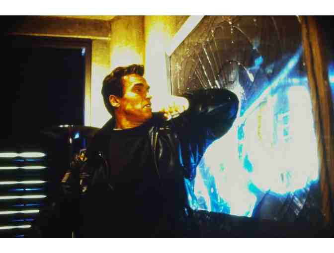 6th DAY, 2000, color slides, Arnold Schwarzenegger, Robert Duvall