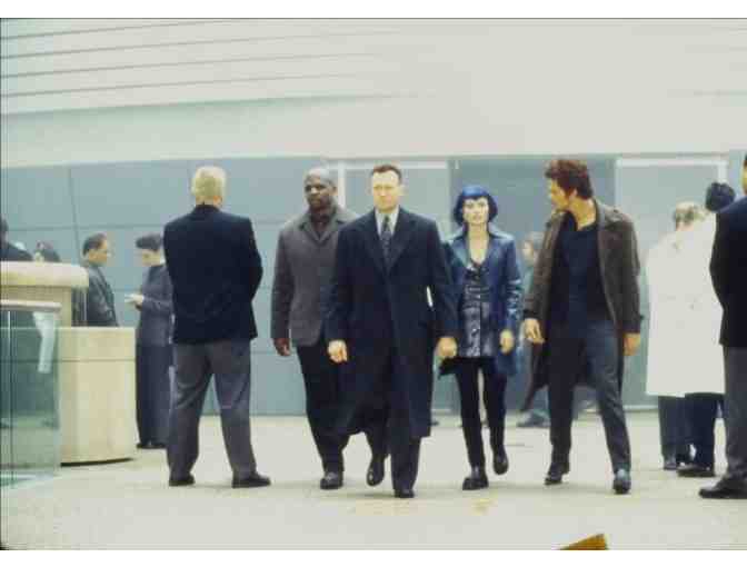 6th DAY, 2000, color slides, Arnold Schwarzenegger, Robert Duvall