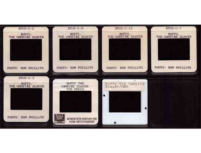 BUFFY THE VAMPIRE SLAYER, 1992, color slides, Kristy Swanson