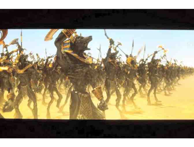 MUMMY RETURNS, 2001, color slides, Brendan Fraser, Rachel Weisz