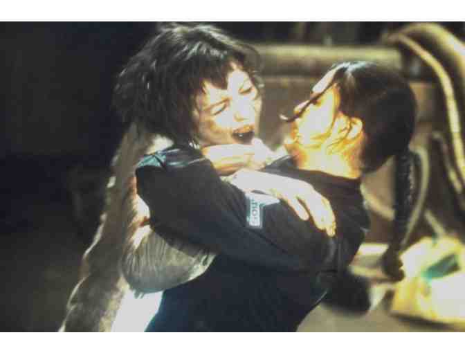 RESIDENT EVIL, 2002, color slides, Milla Jovovich