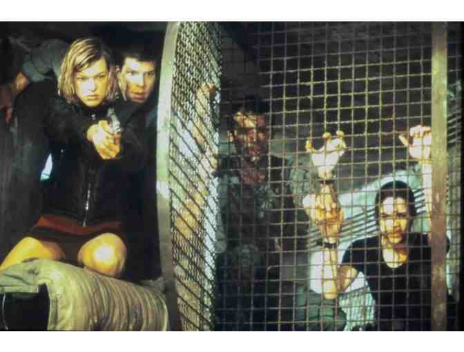 RESIDENT EVIL, 2002, color slides, Milla Jovovich