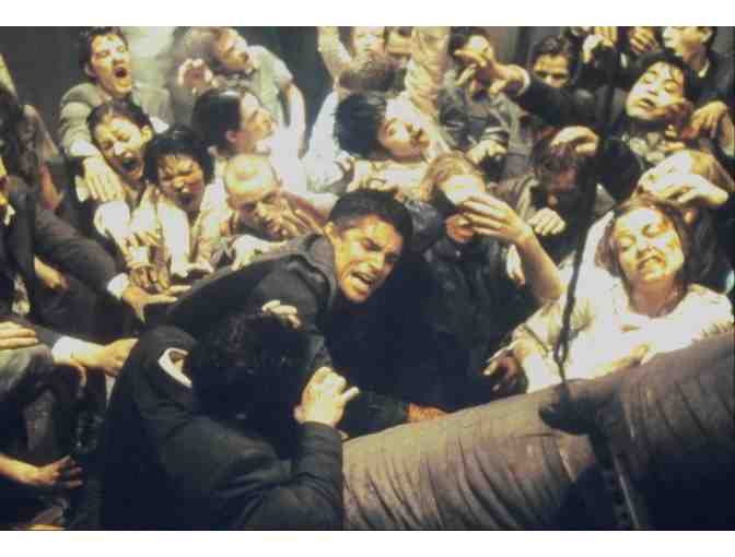 RESIDENT EVIL, 2002, color slides, Milla Jovovich