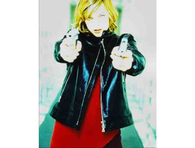 RESIDENT EVIL, 2002, color slides, Milla Jovovich