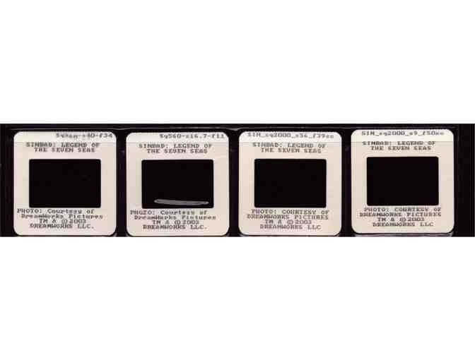 SINBAD: LEGEND OF THE SEVEN SEAS, 2003, color slides, animation