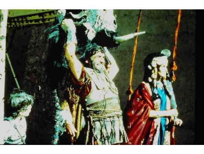 TIME BANDITS, 1981, color slides, Sean Connery, John Cleese