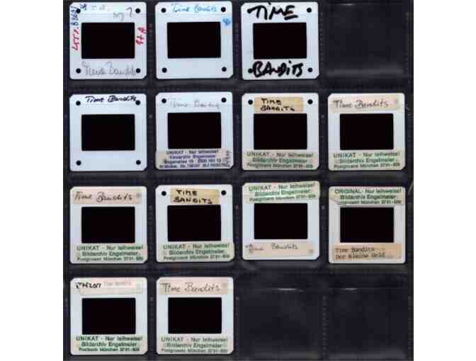 TIME BANDITS, 1981, color slides, Sean Connery, John Cleese