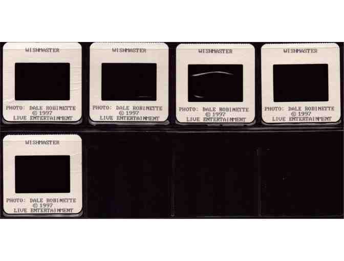 WISHMASTER, 1997, color slides, Robert Englund, Tammy Lauren