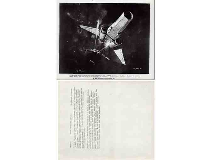 BATTLESTAR GALACTICA, 1978, cards and stills, Lorne Greene, Richard Hatch