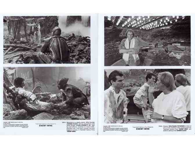 ENEMY MINE, 1985, movie stills, Dennis Quaid, Louis Gossett Jr