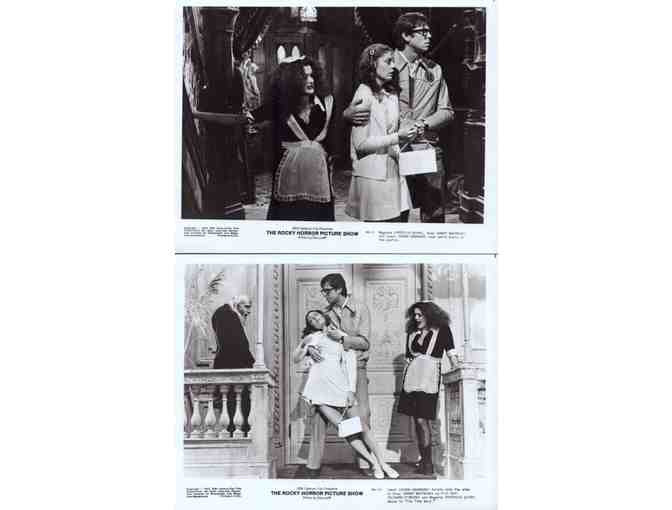 ROCKY HORROR PICTURE SHOW, 1975, cards and stills, Tim Curry, Susan Sarandon