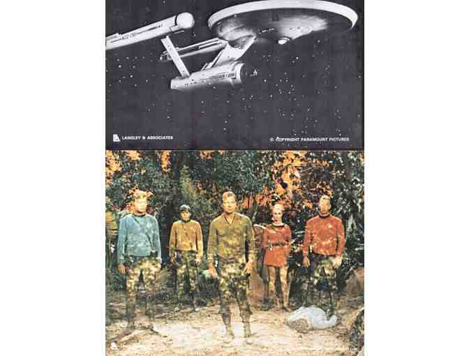 STAR TREK, 1976, LANGLEY ASSOCIATES CARDS