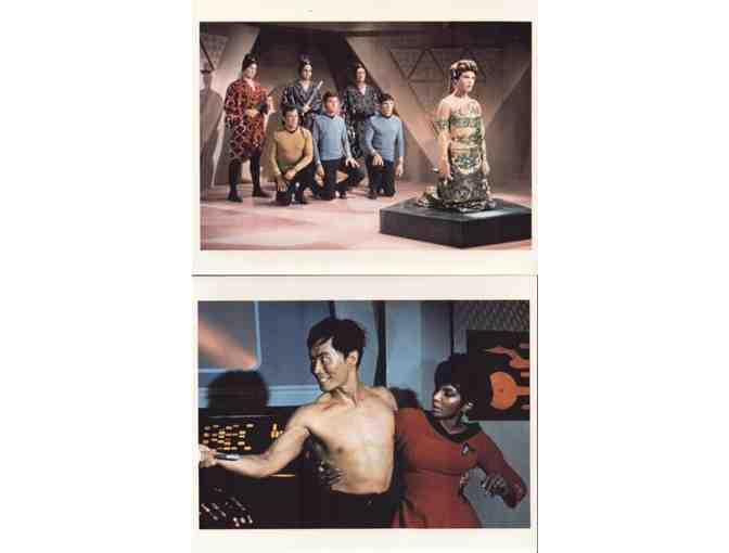 STAR TREK, tv series, color photos, William Shatner, Leonard Nimoy