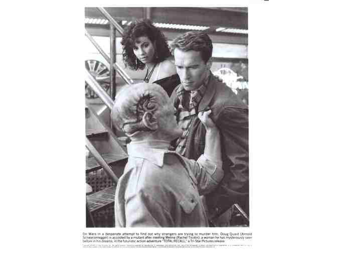 TOTAL RECALL, 1990, stills and photos, Arnold Schwarzenegger, Sharon Stone