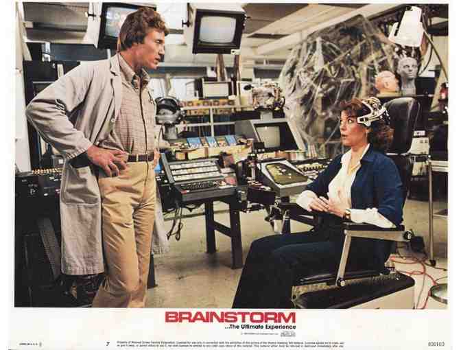 BRAINSTORM, 1983, lobby cards, Christopher Walken, Natalie Wood