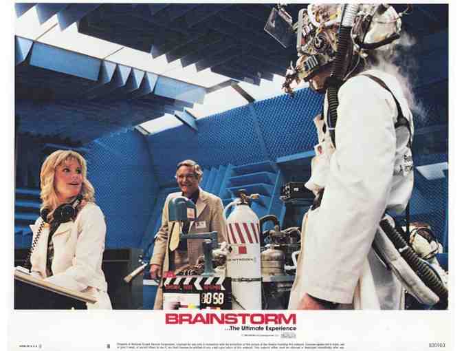 BRAINSTORM, 1983, lobby cards, Christopher Walken, Natalie Wood