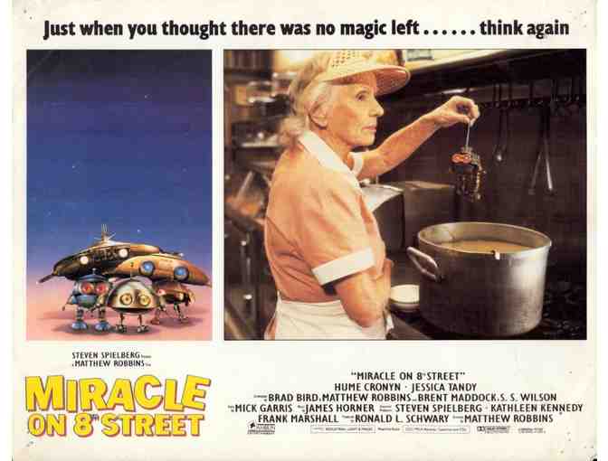 BATTERIES NOT INCLUDED, 1987, International lobby cards, Jessica Tandy