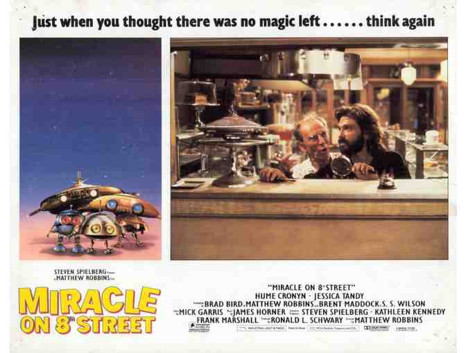 BATTERIES NOT INCLUDED, 1987, International lobby cards, Jessica Tandy