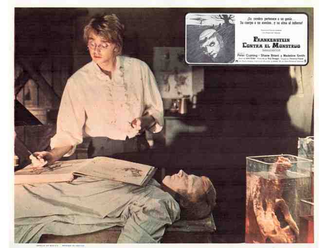 FRANKENSTEIN AND THE MONSTER FROM HELL, 1974, Mexican lobby cards