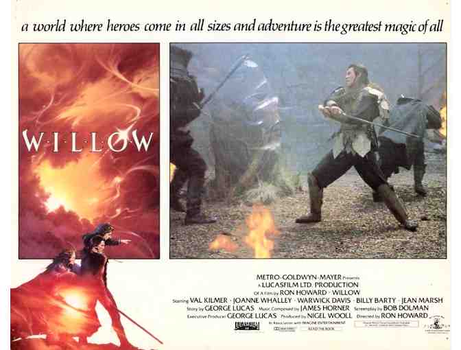 WILLOW, 1988, lobby cards, Warwick Davis, Val Kilmer