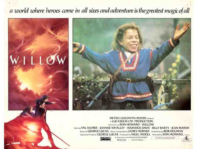 WILLOW, 1988, lobby cards, Warwick Davis, Val Kilmer