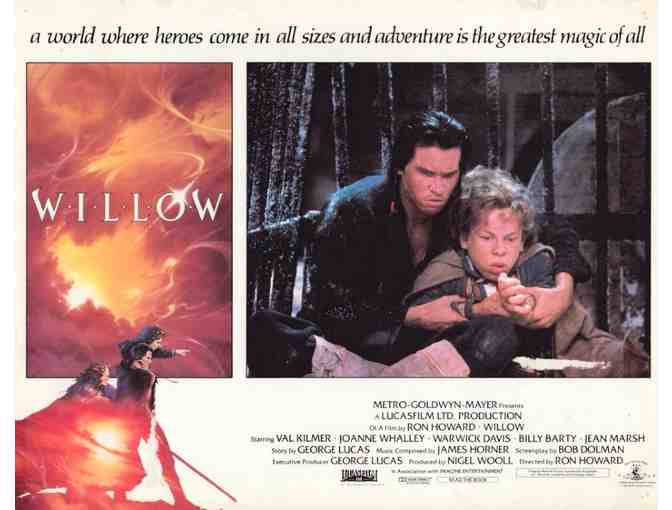 WILLOW, 1988, lobby cards, Warwick Davis, Val Kilmer