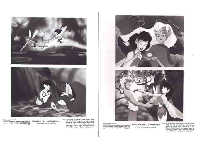 FERNGULLY, 1992, movie stills, animation