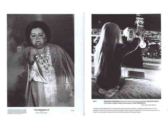 POLTERGEIST III, 1988, movie stills, COLLECTORS LOT A, Tom Skerritt